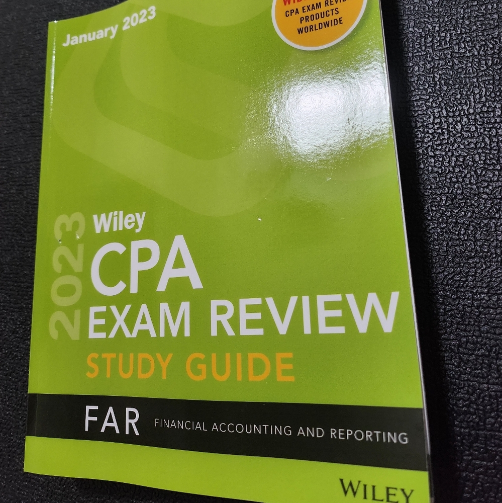 2023 Wiley CPA Exam Review FAR